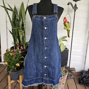 American Eagle Outfitters Blue Denim Dress